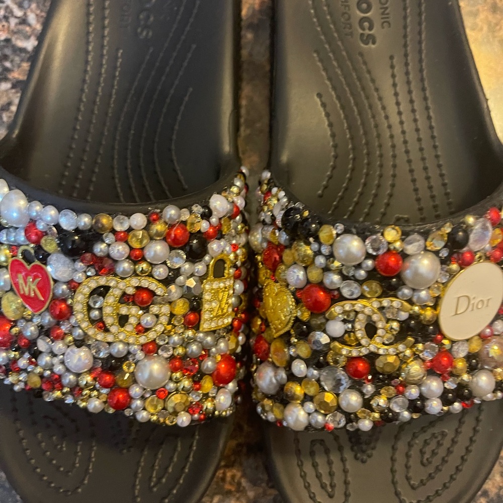 Crocs slides